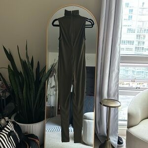 BUMPSUIT The Stevie unitard in olive